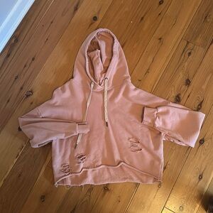 Vanilla Sky Cropped Hoodie